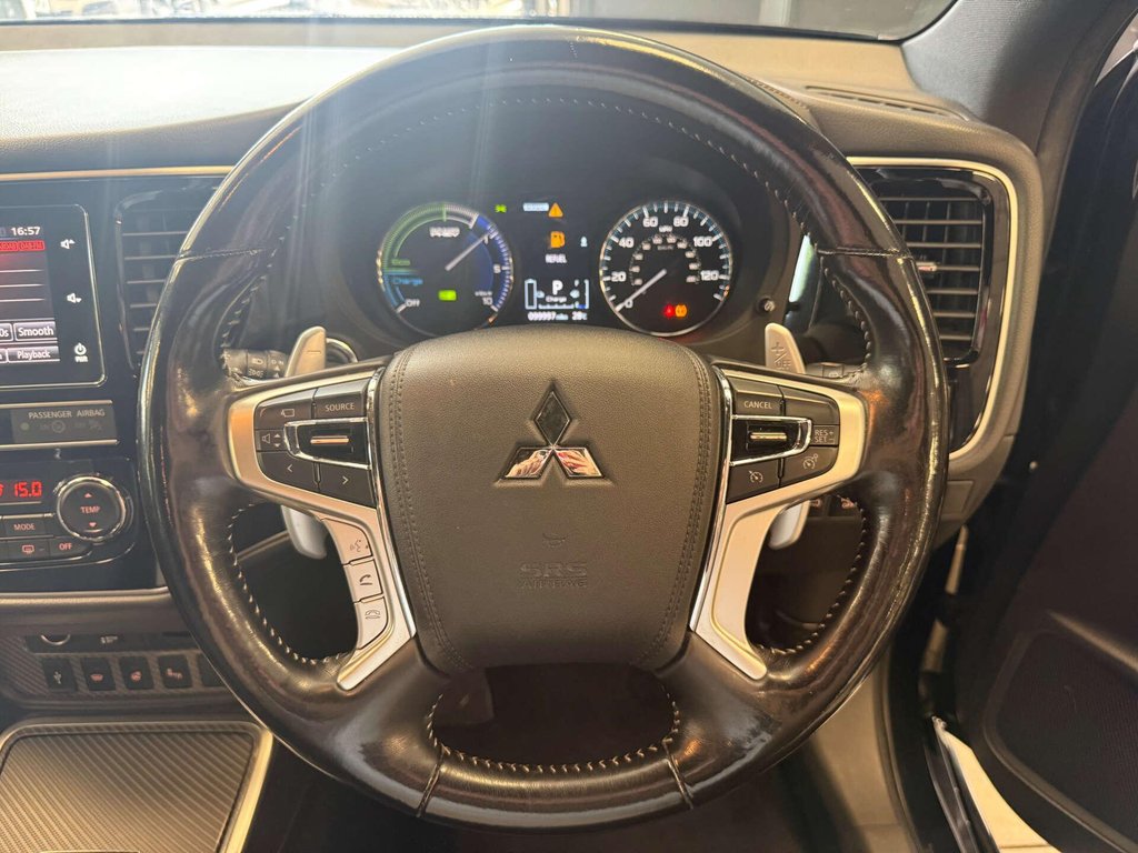 USED 2018 68 MITSUBISHI OUTLANDER 2.4 Outlander 4h PHEV CVT 4WD 5dr SH + 360 CAM + CARPLAY