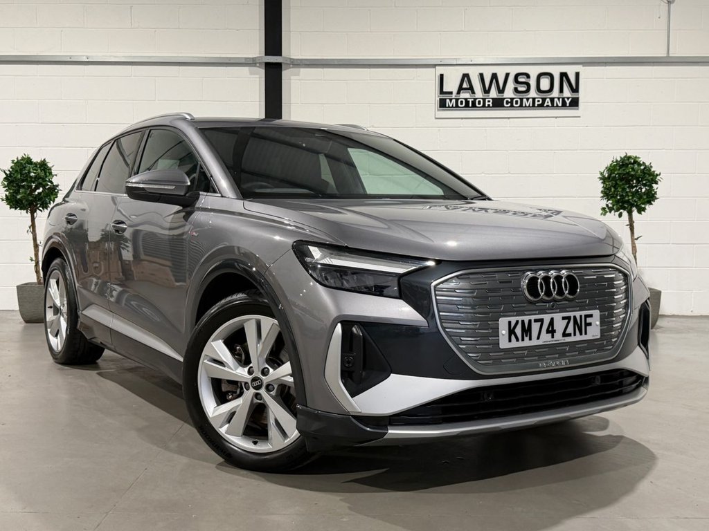 USED 2024 74 AUDI Q4 E-TRON 45 S line SUV 5dr Electric Auto 82kWh (286 ps) 