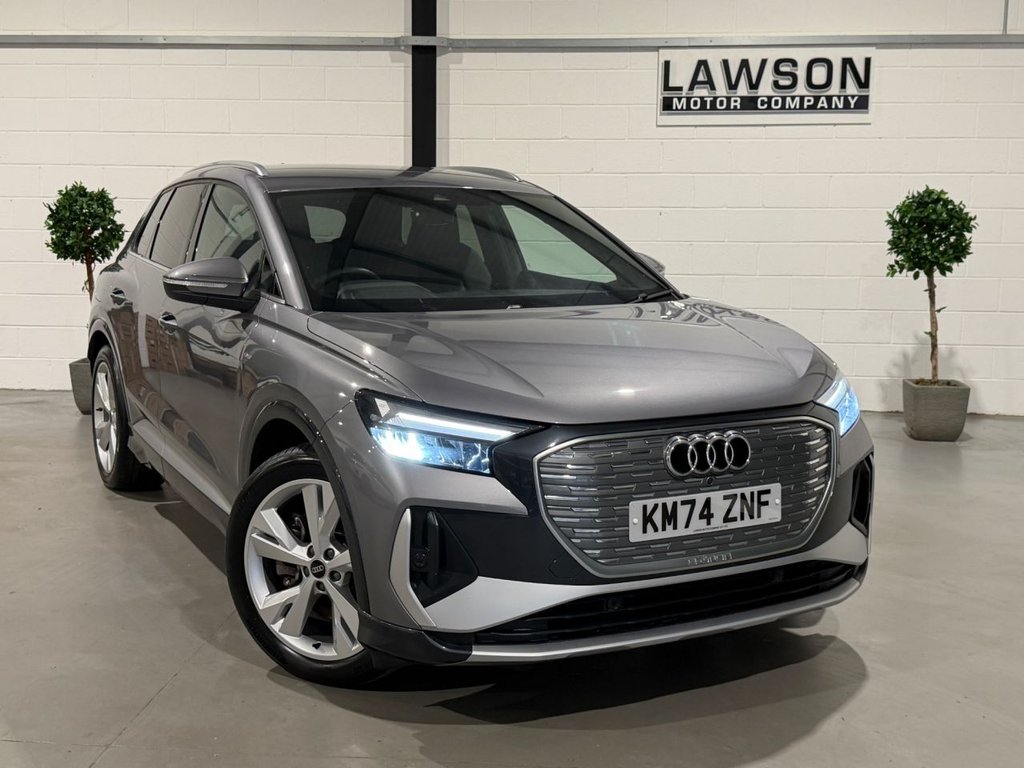 USED 2024 74 AUDI Q4 E-TRON 45 S line SUV 5dr Electric Auto 82kWh (286 ps) 