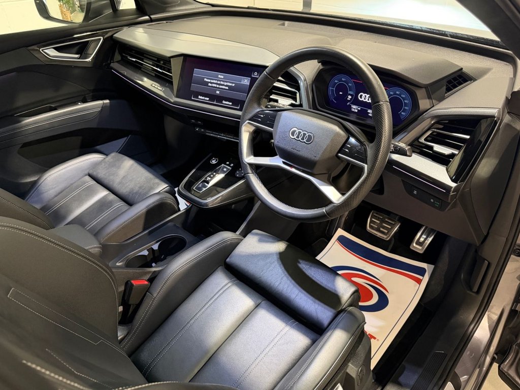USED 2024 74 AUDI Q4 E-TRON 45 S line SUV 5dr Electric Auto 82kWh (286 ps) 