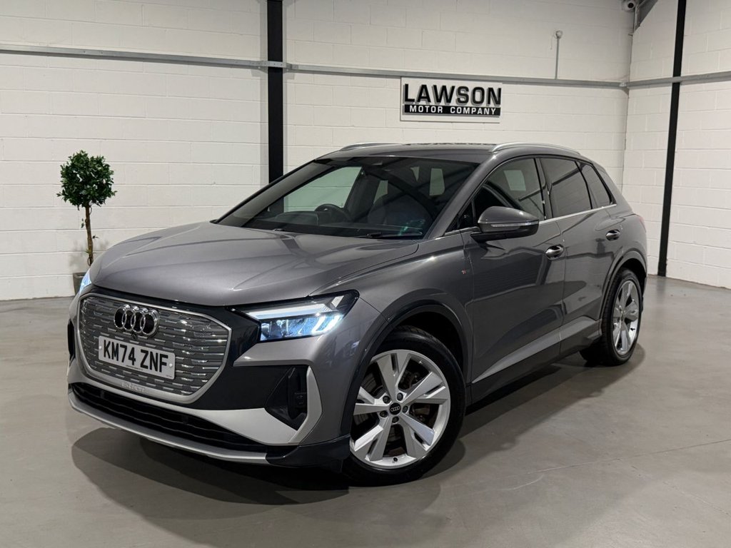 USED 2024 74 AUDI Q4 E-TRON 45 S line SUV 5dr Electric Auto 82kWh (286 ps) 