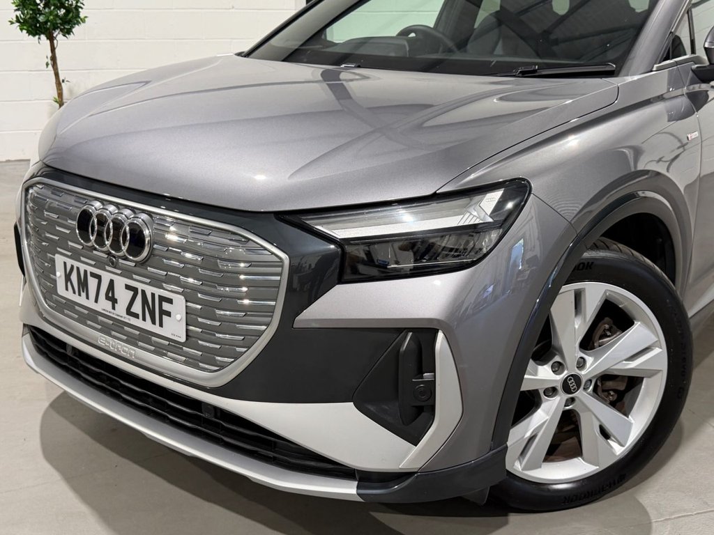 USED 2024 74 AUDI Q4 E-TRON 45 S line SUV 5dr Electric Auto 82kWh (286 ps) 