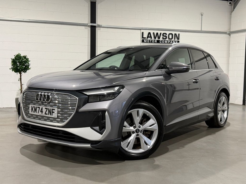 USED 2024 74 AUDI Q4 E-TRON 45 S line SUV 5dr Electric Auto 82kWh (286 ps) 