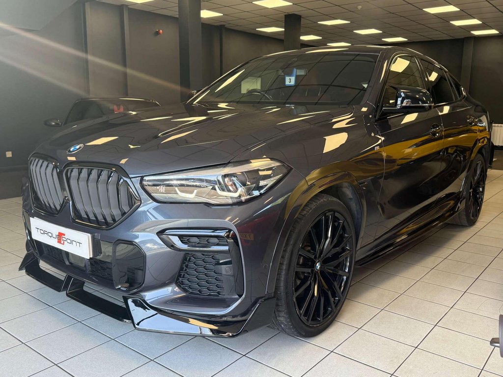 USED 2022 22 BMW X6 3.0 X6 xDrive 30d M Sport MHEV Auto 4WD 5dr FSH + M PERF KIT + REVERSE CAM