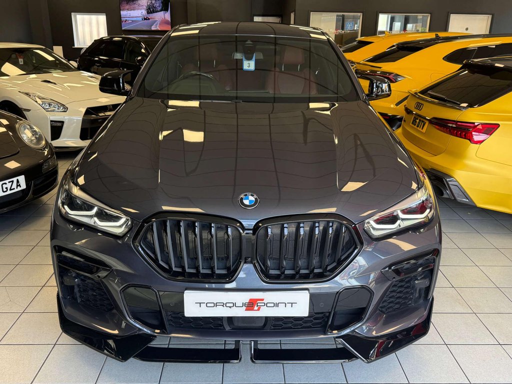 USED 2022 22 BMW X6 3.0 X6 xDrive 30d M Sport MHEV Auto 4WD 5dr FSH + M PERF KIT + REVERSE CAM