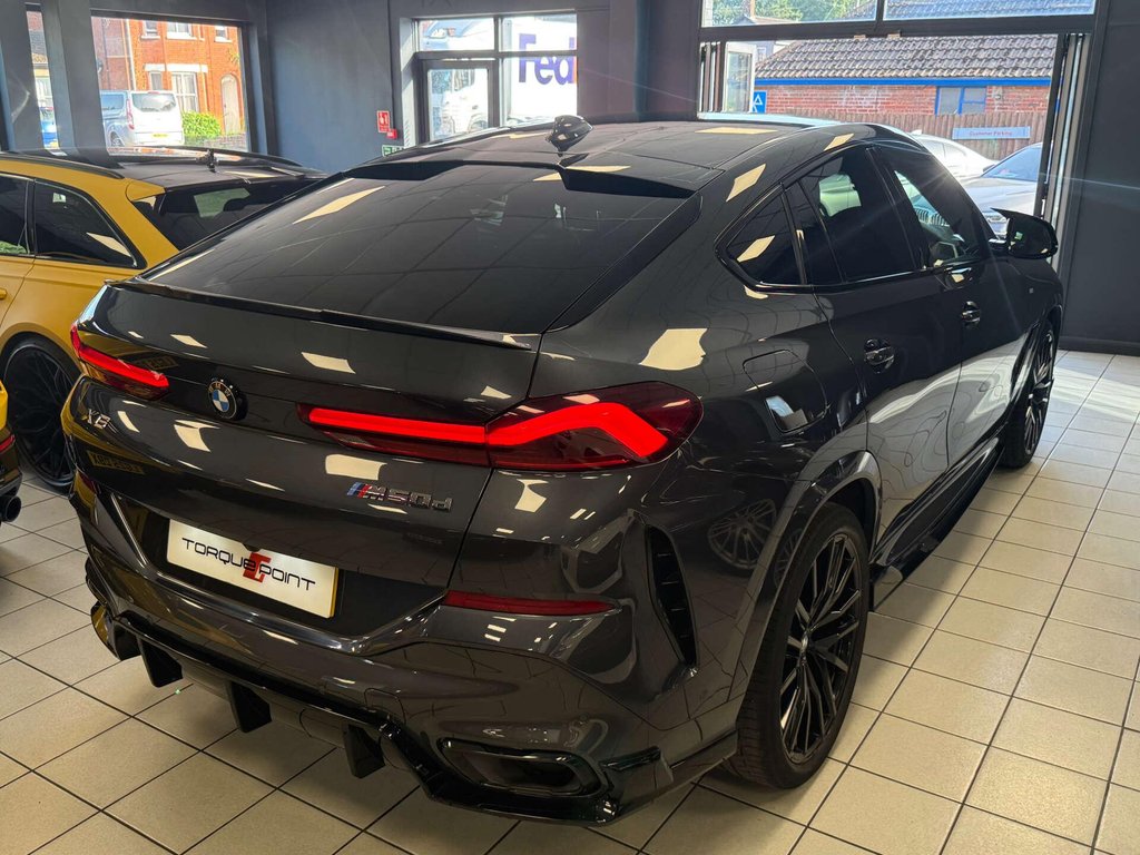 USED 2022 22 BMW X6 3.0 X6 xDrive 30d M Sport MHEV Auto 4WD 5dr FSH + M PERF KIT + REVERSE CAM
