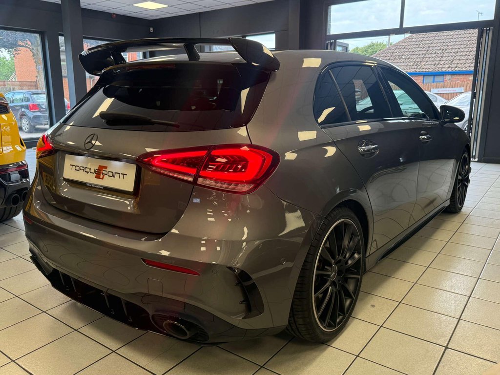 USED 2019 69 MERCEDES-BENZ A-CLASS 2.0 AMG A 35 4Matic Premium Auto 4WD 5dr FSH + AERO KIT + REVERSE CAM