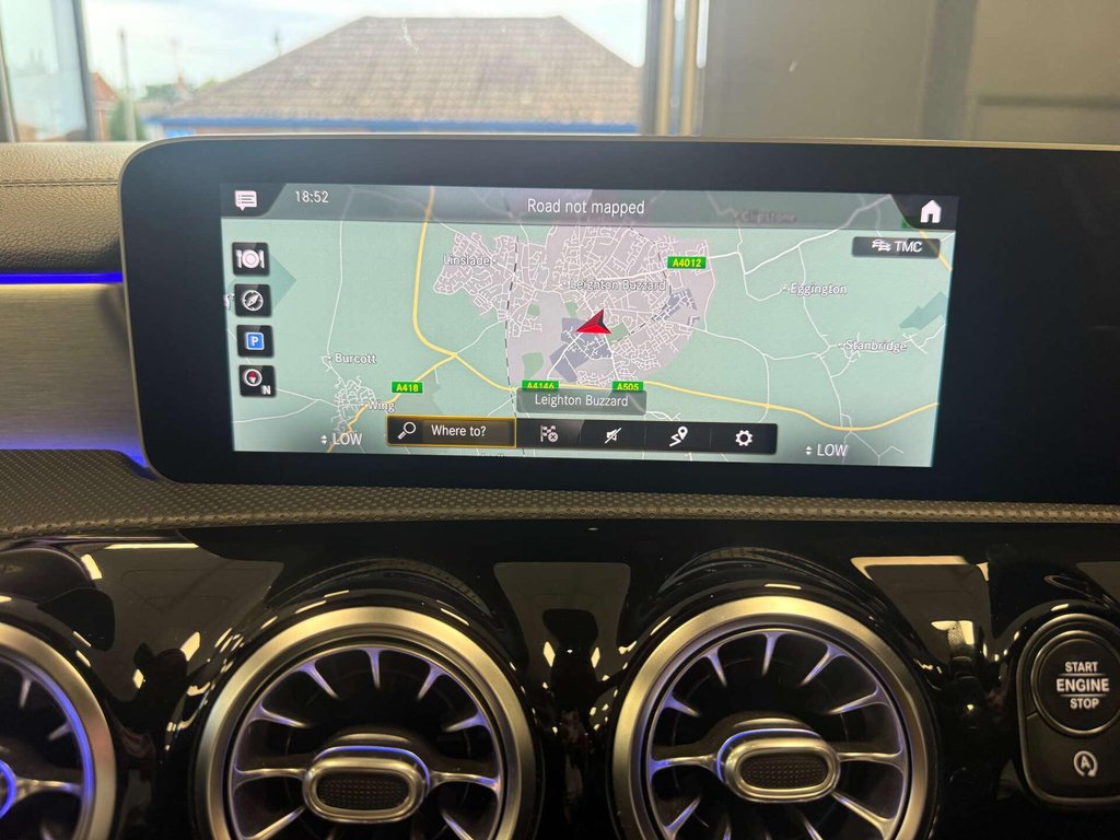 USED 2019 69 MERCEDES-BENZ A-CLASS 2.0 AMG A 35 4Matic Premium Auto 4WD 5dr FSH + AERO KIT + REVERSE CAM