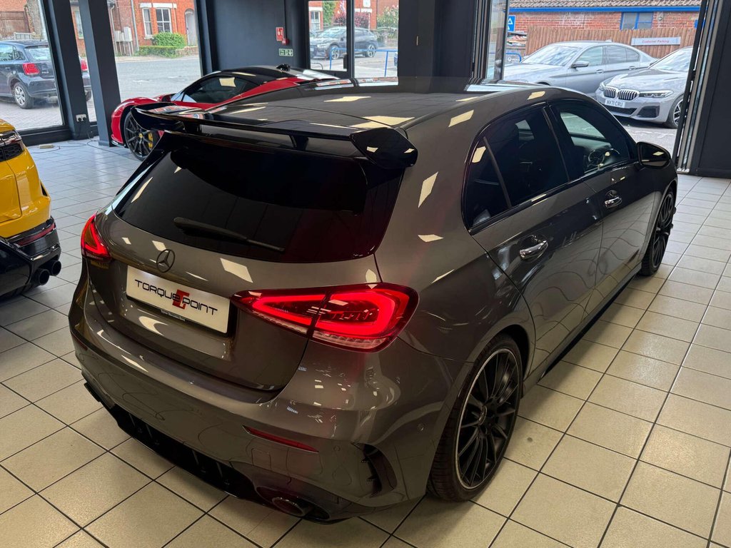 USED 2019 69 MERCEDES-BENZ A-CLASS 2.0 AMG A 35 4Matic Premium Auto 4WD 5dr FSH + AERO KIT + REVERSE CAM