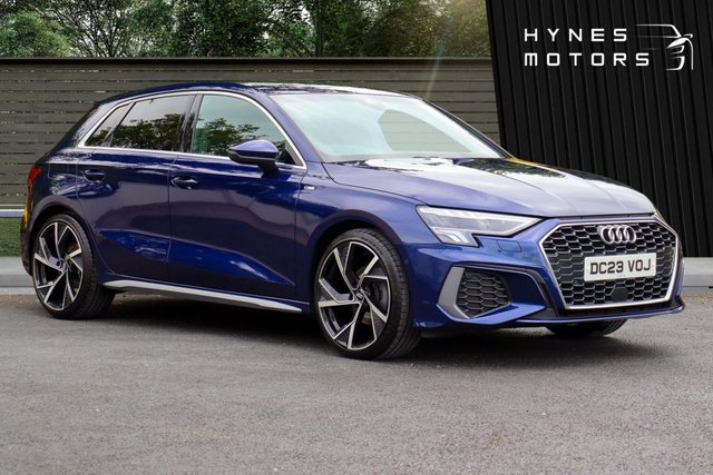View our Audi A3 1.5 TFSI 35 S line Sportback 5dr Petrol S Tronic Euro 6 (s/s) (150 ps)