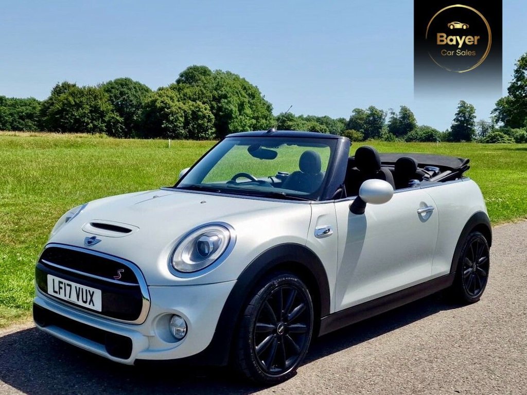 USED 2017 17 MINI CONVERTIBLE 2.0 Cooper S Convertible 2dr Petrol Auto Euro 6 (s/s) (192 ps) FINANCE AVAILABLE