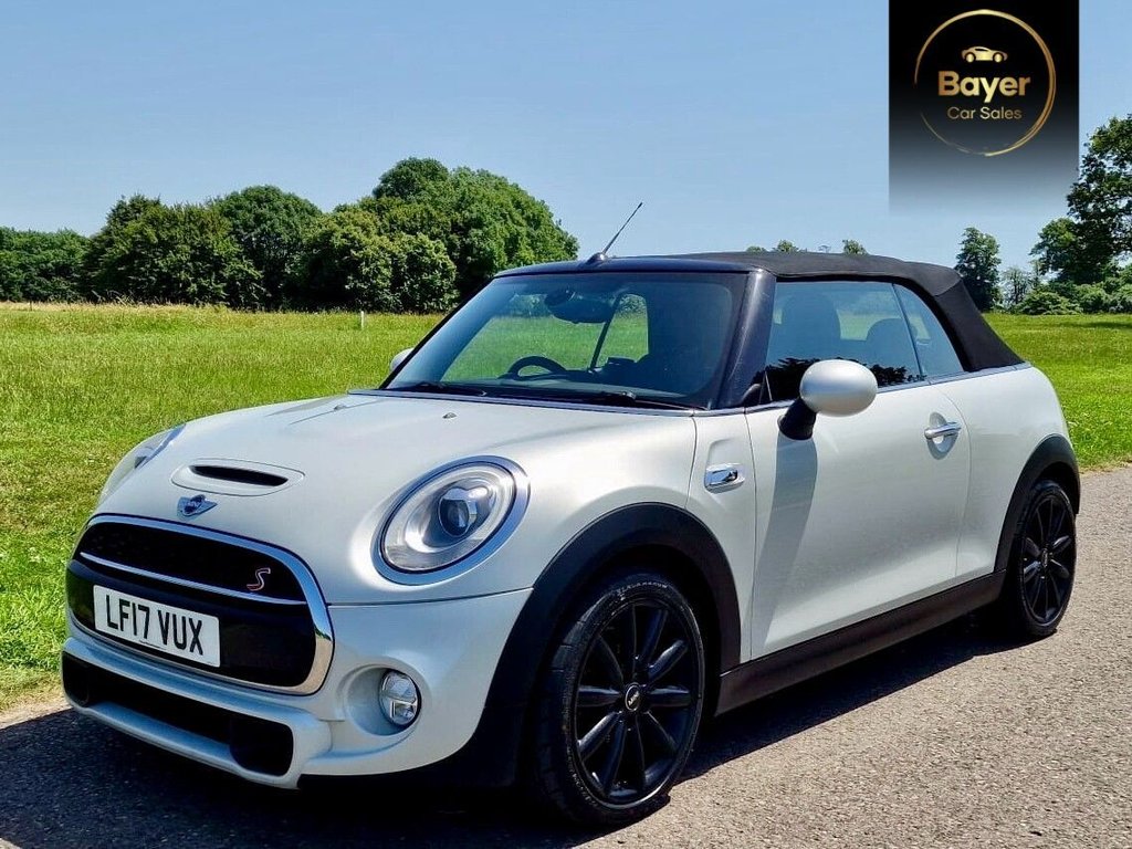 USED 2017 17 MINI CONVERTIBLE 2.0 Cooper S Convertible 2dr Petrol Auto Euro 6 (s/s) (192 ps) FINANCE AVAILABLE