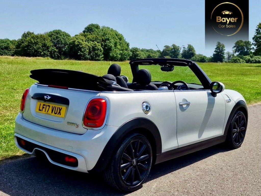 USED 2017 17 MINI CONVERTIBLE 2.0 Cooper S Convertible 2dr Petrol Auto Euro 6 (s/s) (192 ps) FINANCE AVAILABLE