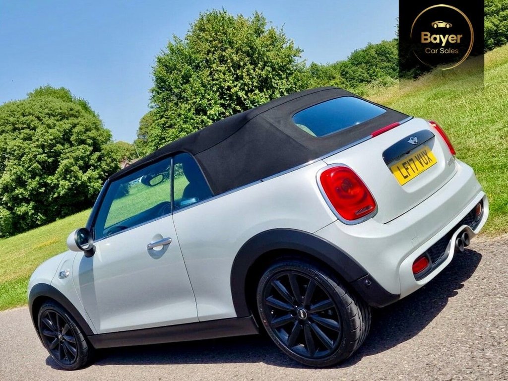 USED 2017 17 MINI CONVERTIBLE 2.0 Cooper S Convertible 2dr Petrol Auto Euro 6 (s/s) (192 ps) FINANCE AVAILABLE