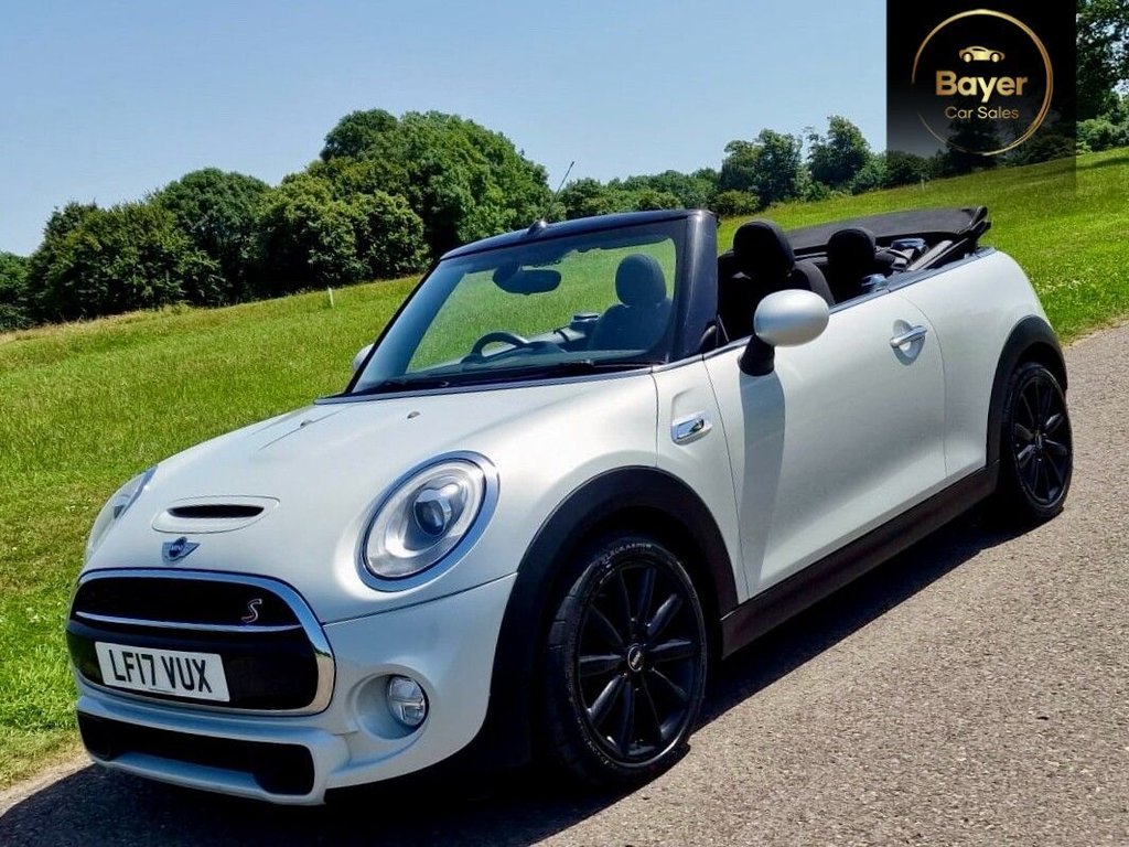 USED 2017 17 MINI CONVERTIBLE 2.0 Cooper S Convertible 2dr Petrol Auto Euro 6 (s/s) (192 ps) FINANCE AVAILABLE