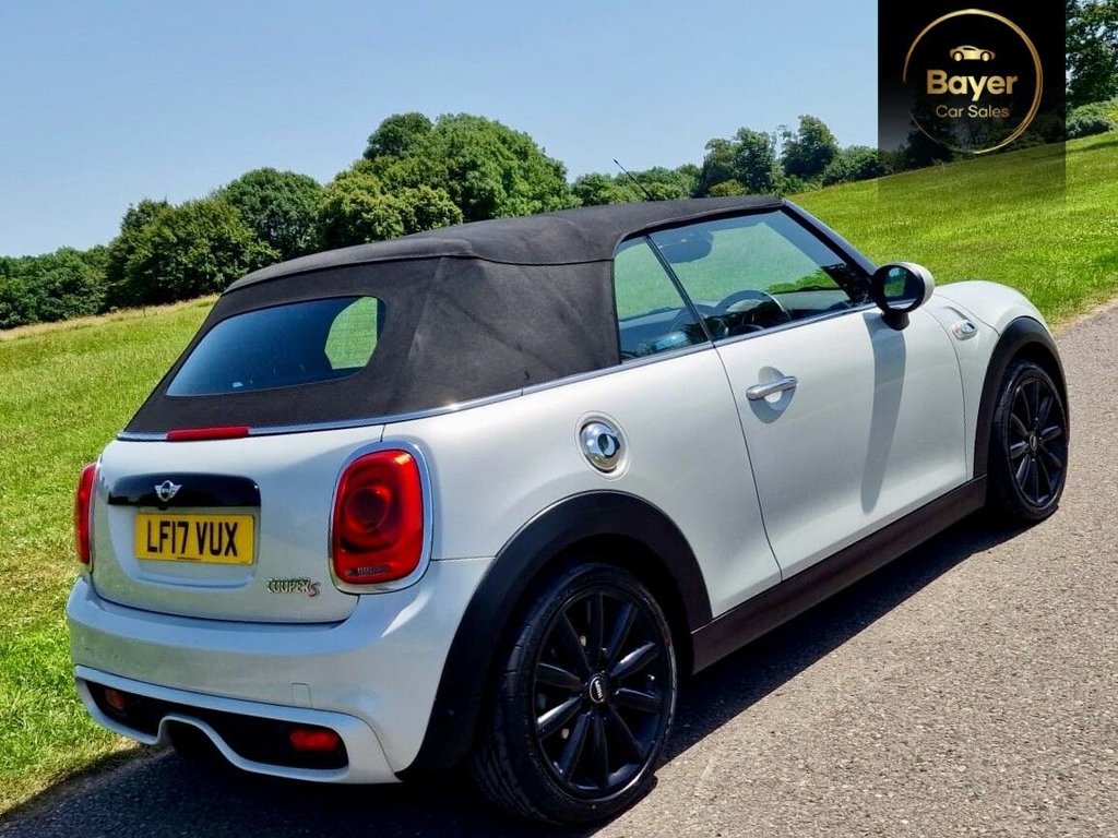 USED 2017 17 MINI CONVERTIBLE 2.0 Cooper S Convertible 2dr Petrol Auto Euro 6 (s/s) (192 ps) FINANCE AVAILABLE