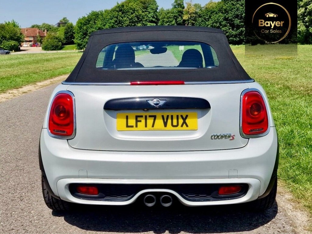 USED 2017 17 MINI CONVERTIBLE 2.0 Cooper S Convertible 2dr Petrol Auto Euro 6 (s/s) (192 ps) FINANCE AVAILABLE