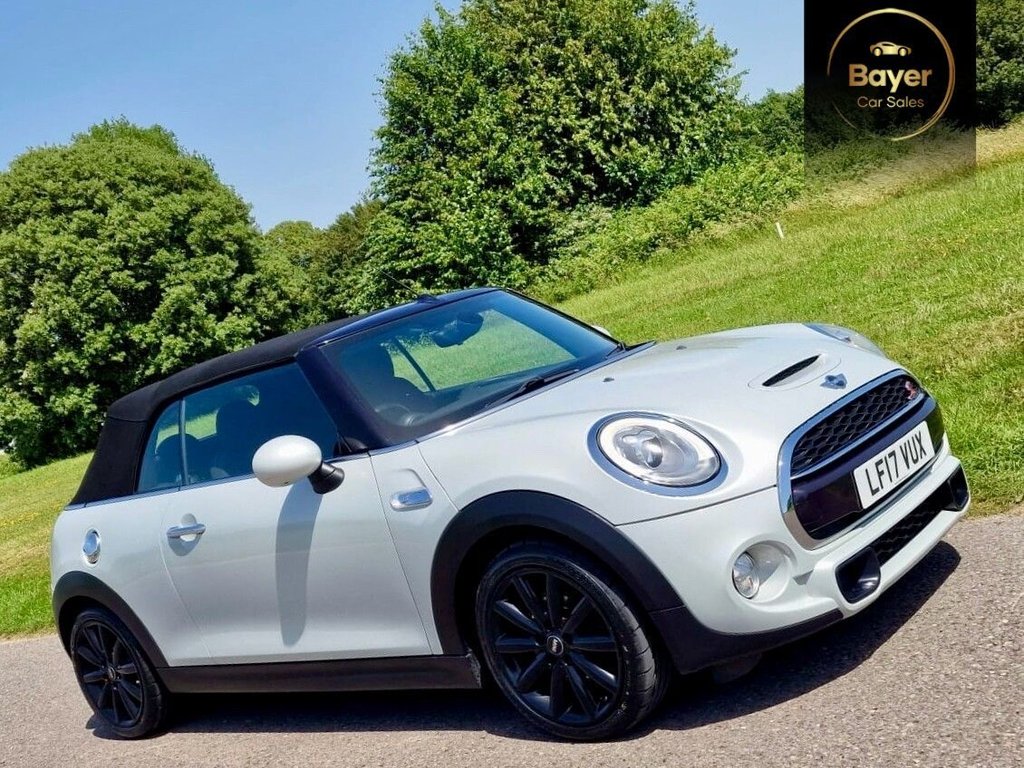 USED 2017 17 MINI CONVERTIBLE 2.0 Cooper S Convertible 2dr Petrol Auto Euro 6 (s/s) (192 ps) FINANCE AVAILABLE