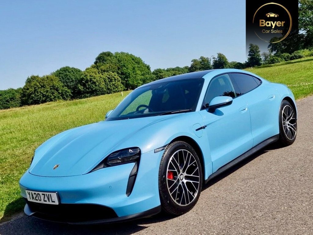 USED 2020 20 PORSCHE TAYCAN Performance Plus 93.4kWh 4S Saloon 4dr Electric Auto 4WD (571 ps) FINANCE AVAILABLE