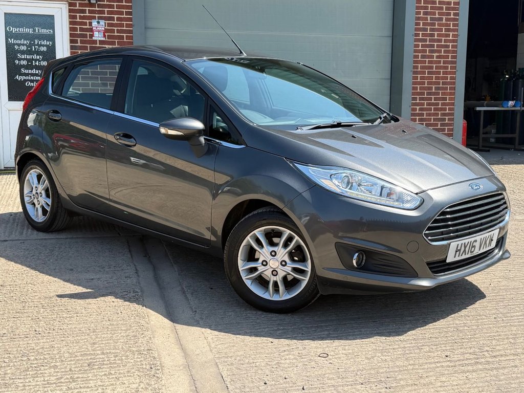 USED 2016 16 FORD FIESTA 1.0T EcoBoost Zetec Hatchback 5dr Petrol Manual Euro 6 (s/s) (100 ps) SERVICE HISTORY, FINANCE AVAILABLE