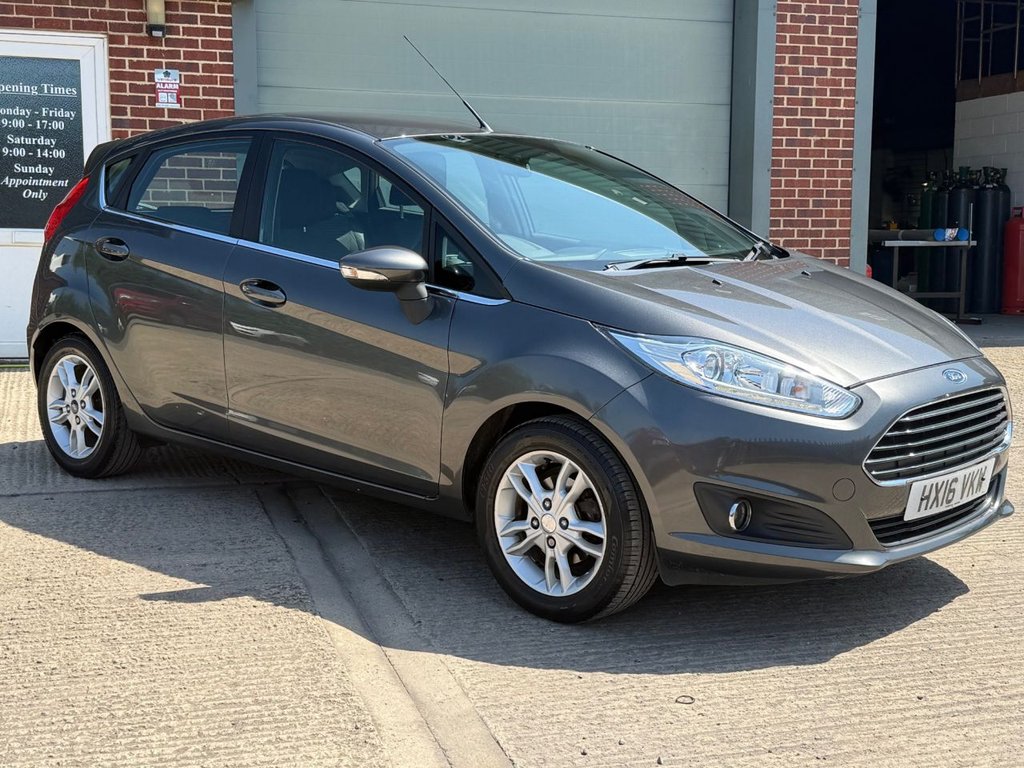 USED 2016 16 FORD FIESTA 1.0T EcoBoost Zetec Hatchback 5dr Petrol Manual Euro 6 (s/s) (100 ps) SERVICE HISTORY, FINANCE AVAILABLE