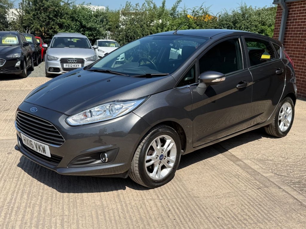 USED 2016 16 FORD FIESTA 1.0T EcoBoost Zetec Hatchback 5dr Petrol Manual Euro 6 (s/s) (100 ps) SERVICE HISTORY, FINANCE AVAILABLE