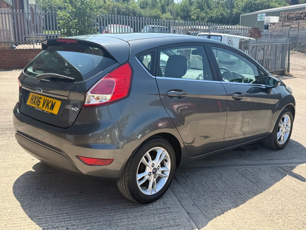 USED 2016 16 FORD FIESTA 1.0T EcoBoost Zetec Hatchback 5dr Petrol Manual Euro 6 (s/s) (100 ps) SERVICE HISTORY, FINANCE AVAILABLE