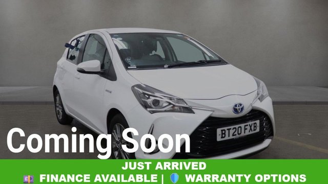2020 20 TOYOTA YARIS 1.5 VVT-h Icon Hatchback 5dr Petrol Hybrid E-CVT Euro 6 (s/s) (100 ps) 