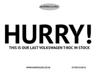USED 2018 67 VOLKSWAGEN T-ROC 1.5 TSI EVO Design SUV 5dr Petrol Manual Euro 6 (s/s) (150 ps) 12 MONTHS AA, FRESH SERVICE