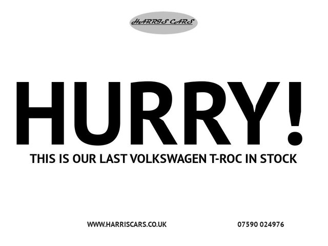 View our Volkswagen T-Roc 1.5 TSI EVO Design SUV 5dr Petrol Manual Euro 6 (s/s) (150 ps)