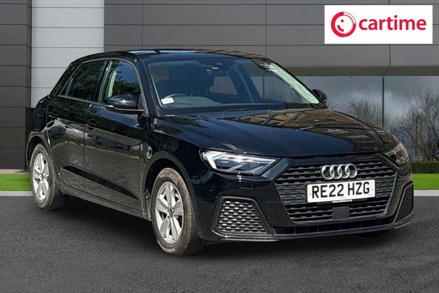 View our Audi A1 1.0 TFSI 25 Technik Sportback 5dr Petrol Manual Euro 6 (s/s) (95 ps) Audi Smartphone Interface, Luggage Compartment Package, 15In Alloys, Electrically Adjustable Door Mirrors, 3-Spoke Leather Steering Wheel