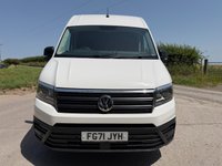 USED 2021 71 VOLKSWAGEN CRAFTER 2.0 TDI CR35 Startline Panel Van 5dr Diesel Manual FWD LWB High Roof Euro 6 (s/s) (140 ps) AIR-CON ~ SINGLE PASSENGER SEAT