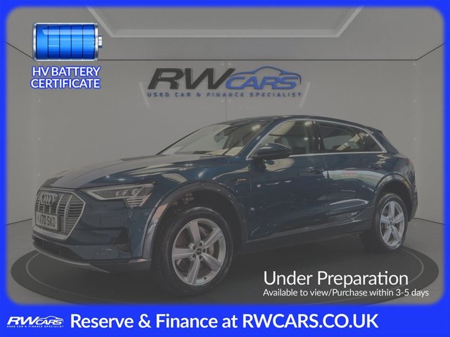 View our Audi E-Tron range