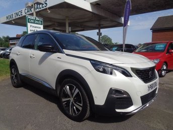 2018 PEUGEOT 3008 1.2 PureTech GT Line SUV 5dr Petrol Manual Euro 6 (s/s) (130 ps) &pound;9995.00