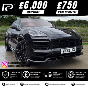 2023 PORSCHE CAYENNE 3.0 V6 E-Hybrid 17.9kWh Platinum Edition Coupe 5dr Petrol Plug-in Hybrid TiptronicS 4WD Euro 6 (s/s) (3.6kW Charger) (462 ps) &pound;59990.00