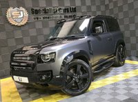 USED 2022 71 LAND ROVER DEFENDER 90 5.0 P525 V8 Carpathian Edition SUV 3dr Petrol Auto 4WD Euro 6 (s/s) (525 ps) Pan Roof / Light Pod / Carbon / Wide arch