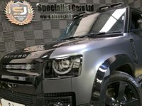 USED 2022 71 LAND ROVER DEFENDER 90 5.0 P525 V8 Carpathian Edition SUV 3dr Petrol Auto 4WD Euro 6 (s/s) (525 ps) Pan Roof / Light Pod / Carbon / Wide arch