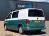 USED 2016 16 VOLKSWAGEN TRANSPORTER 2.0 TDI T30 BlueMotion Tech Trendline Kombi Double Cab 5dr Diesel Manual FWD SWB Euro 5 (s/s) (102 ps) TWO TONE PAINT, CAMBELT! 2 OWNERS!