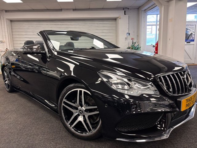 View our Mercedes-Benz E Class 2.1 E220 BlueTEC AMG Line Cabriolet 2dr Diesel G-Tronic+ Euro 6 (s/s) (177 ps)