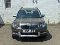 USED 2015 15 SKODA YETI 2.0 TDI Elegance Outdoor 5dr Diesel Manual Euro 5 (110 ps) THIS FANTASIC VERSATILE CAR COMES WITH RECENT WATERPUMP AND TIMING BELT CHANGE