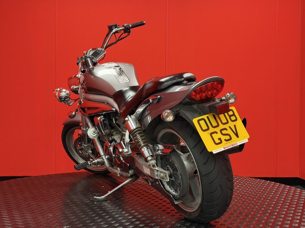 USED 2008 08 HYOSUNG GV650 TRADE BIKES AT TRADE PRICES LOW MILEAGE