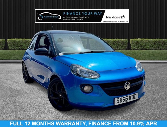 View our Vauxhall Adam 1.2i ecoFLEX ENERGISED Hatchback 3dr Petrol Manual Euro 6 (s/s) (70 ps)