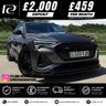 USED 2022 22 AUDI E-TRON 55 Black Edition SUV 5dr Electric Auto quattro 95kWh (11kW Charger) (408 ps) 