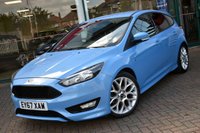USED 2017 67 FORD FOCUS 1.0T ST-LINE 5 DOOR 6-SPEED 138 BHP (EURO 6) Nav / Camera / Privacy