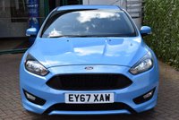USED 2017 67 FORD FOCUS 1.0T ST-LINE 5 DOOR 6-SPEED 138 BHP (EURO 6) Nav / Camera / Privacy