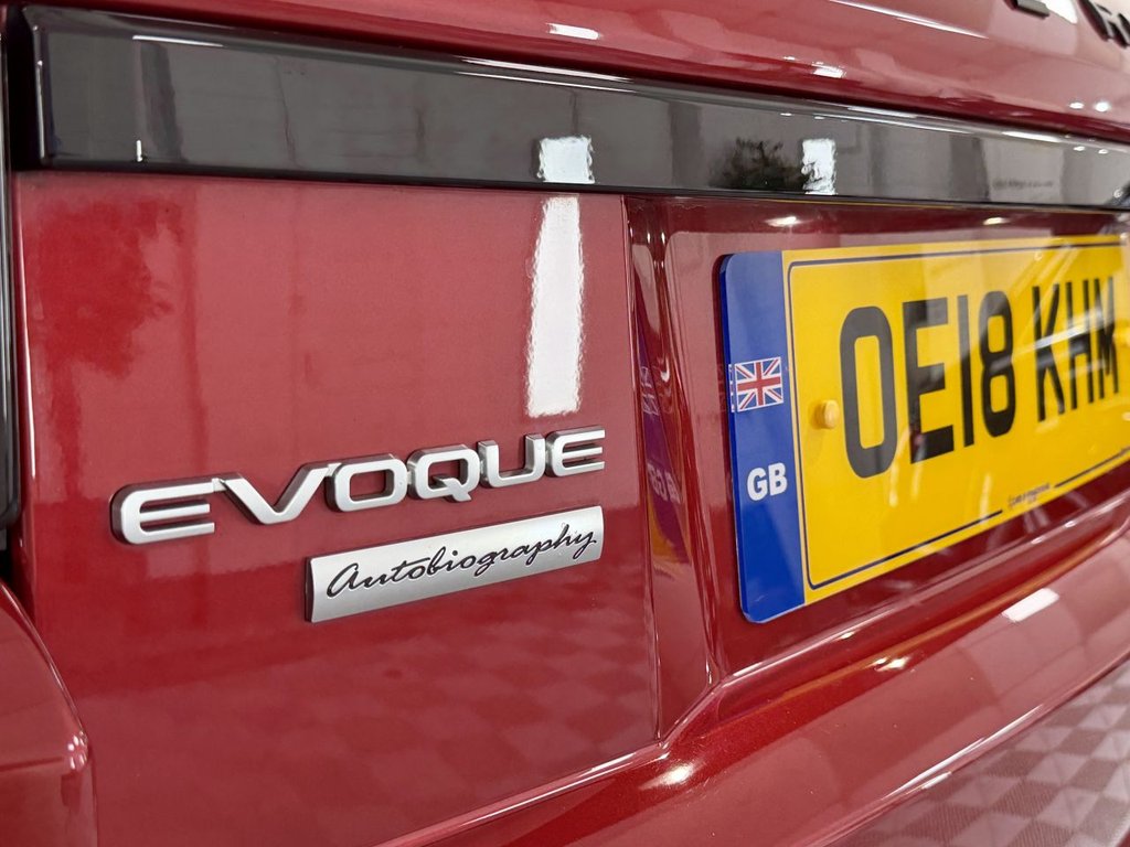 USED 2018 18 LAND ROVER RANGE ROVER EVOQUE 2.0 SD4 Autobiography Coupe 3dr Diesel Auto 4WD Euro 6 (s/s) (240 ps) 
