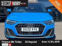 USED 2020 20 AUDI A1 1.0 TFSI 30 S line Sportback 5dr Petrol S Tronic Euro 6 (s/s) (116 ps) 2 OWNERS FROM NEW 2 KEYS BOOK PACK FULL VOLKSWAGEN SERVICE HISTORY SERVICED IF REQUIRED AND A MINIMUM OF 9 MONTHS MOT WITHIN THE SALE