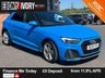USED 2020 20 AUDI A1 1.0 TFSI 30 S line Sportback 5dr Petrol S Tronic Euro 6 (s/s) (116 ps) 2 OWNERS FROM NEW 2 KEYS BOOK PACK FULL VOLKSWAGEN SERVICE HISTORY SERVICED IF REQUIRED AND A MINIMUM OF 9 MONTHS MOT WITHIN THE SALE