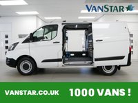 USED 2022 22 FORD TRANSIT CUSTOM 320 2.0 EBL 105 BHP SWB LEADER 6 DOOR ( AIR CON ) AIR CON | HUGE FACTORY SPEC | HIGH QUALITY RACKNG