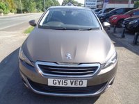 USED 2015 15 PEUGEOT 308 1.2 PureTech Allure Hatchback 5dr Petrol Manual Euro 6 (s/s) (130 ps) SAT NAV STUNNING CAR 12 MONTHS MOT